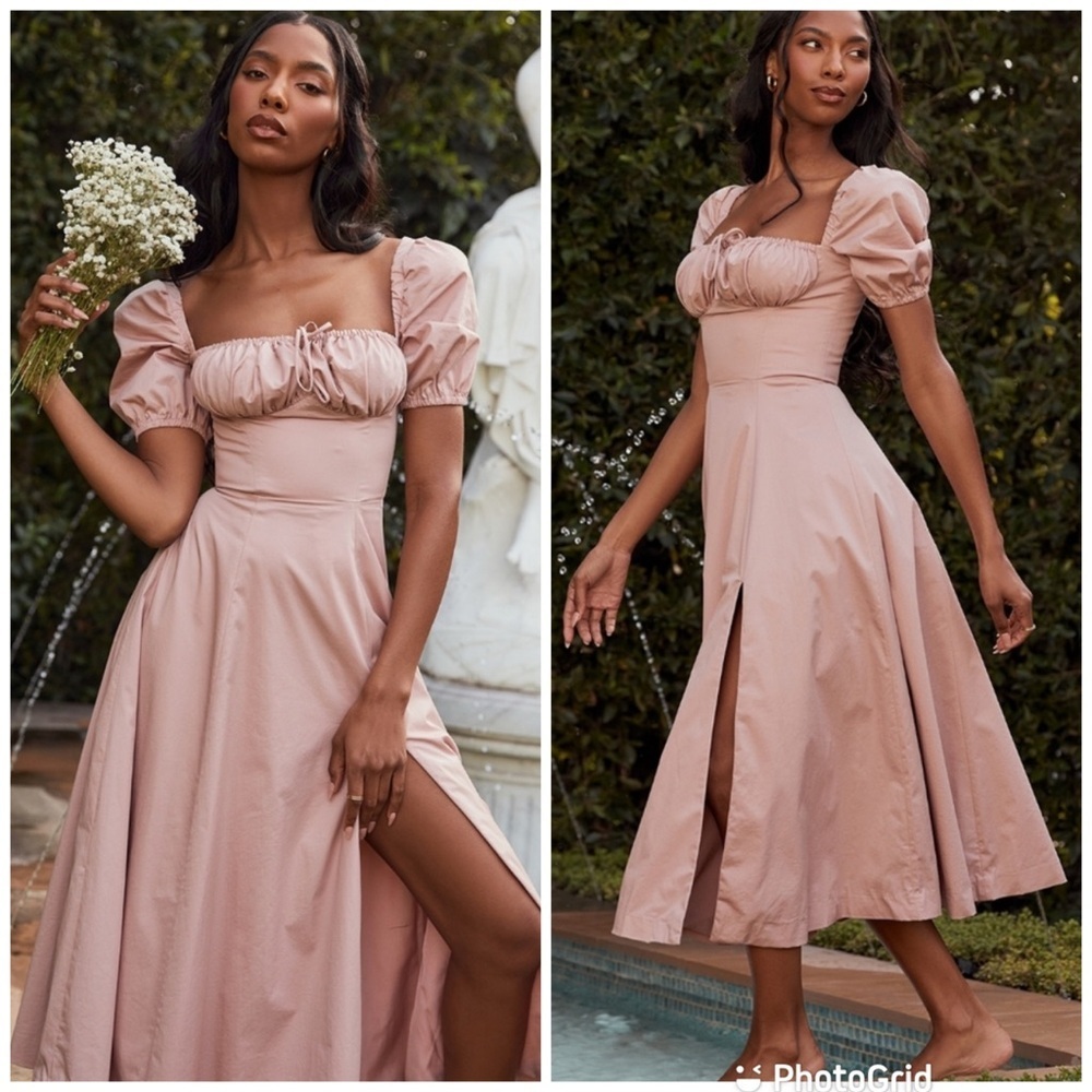 House of CB Tallulah Dress Blush